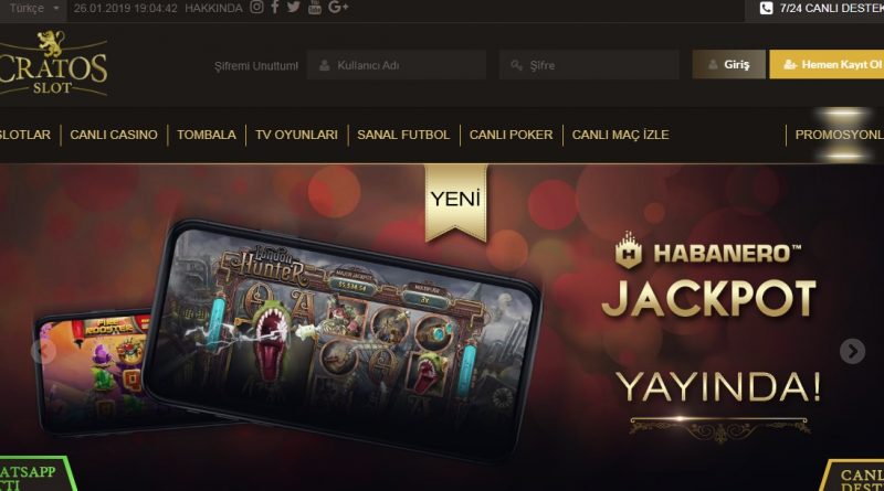 cratosslot Casino Oyunlarına Kaydolun